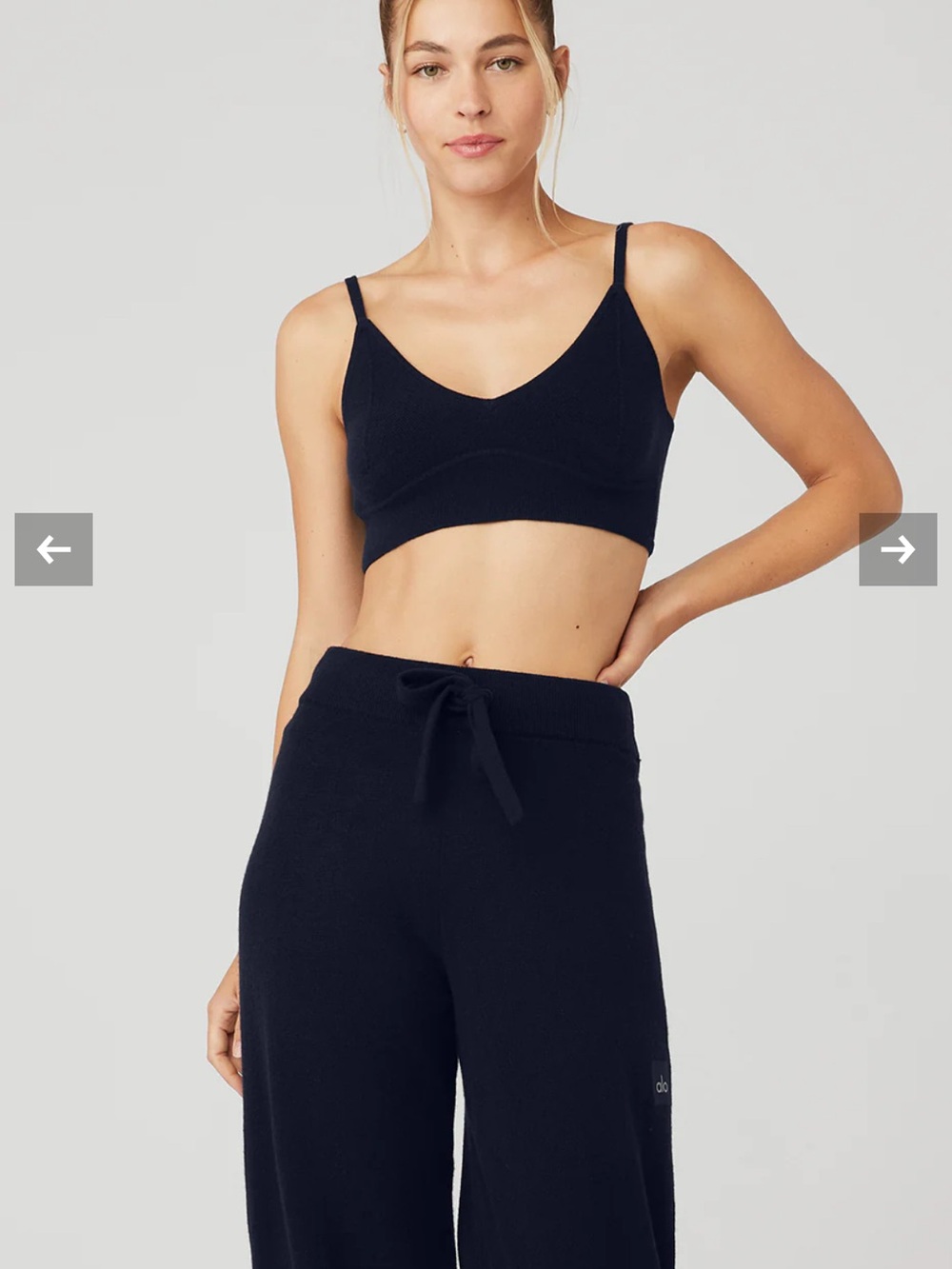 ALO Yoga Brown Cashmere Jet Bra